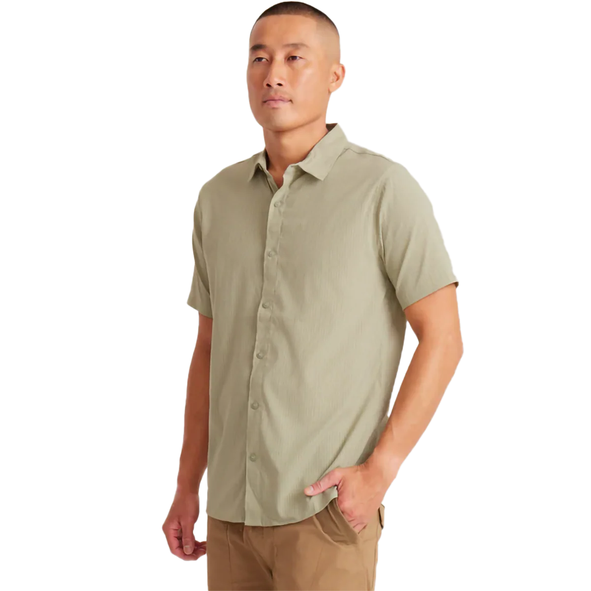 Men's Bless Up Short Sleeve Breathable Stretch Shirt - Onhollan