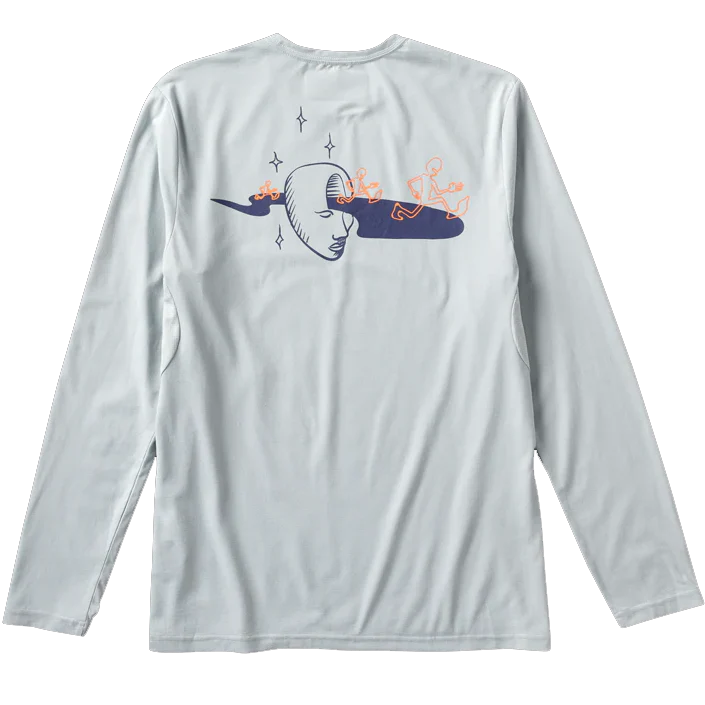 Men's Running Through My Head Long Sleeve - Onhollan
