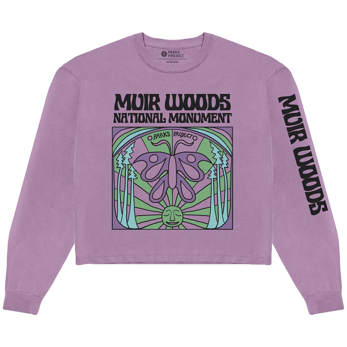 Women's Muir Woods Butterfly Long Sleeve Tee - Onhollan