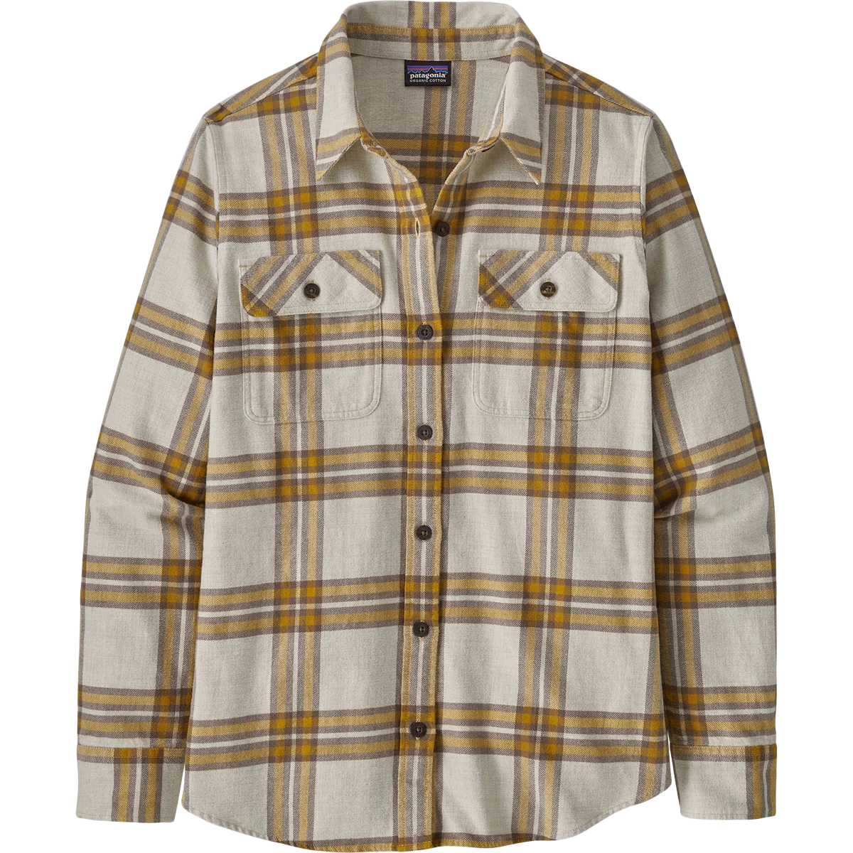 Women's Long Sleeve Midweight Fjord Flannel Shirt - Onhollan