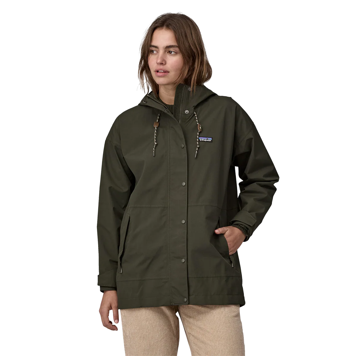 Women's Outdoor Everyday Rain Jacket - Onhollan
