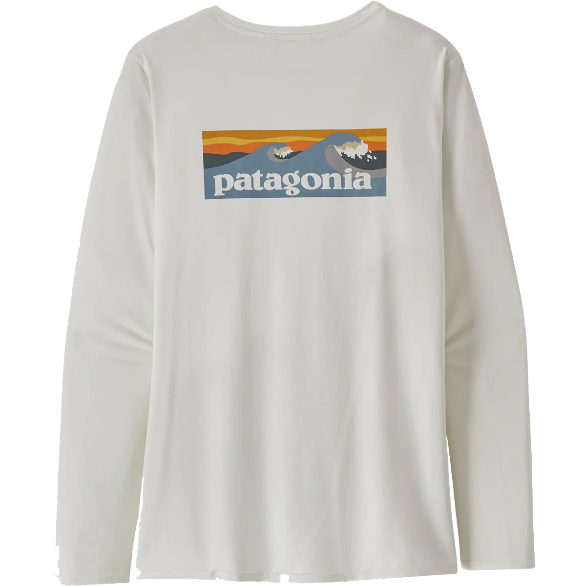 Women's Long Sleeved Capilene Cool Daily Graphic Shirt - Waters - Onhollan