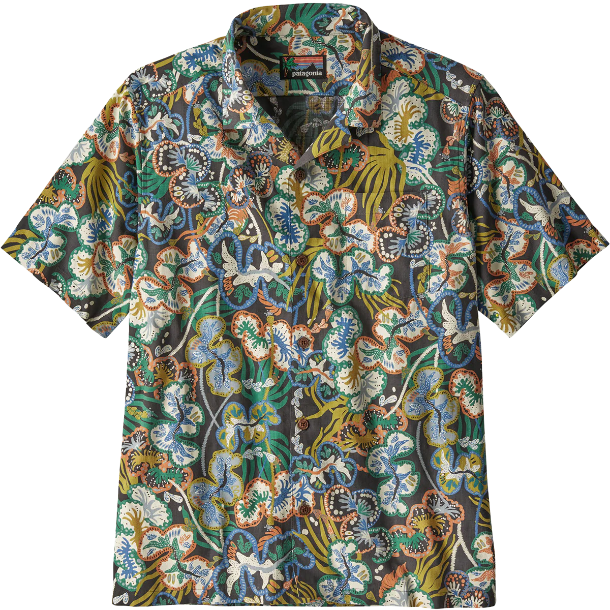 Men's Tidal Threads Camp Shirt - Onhollan