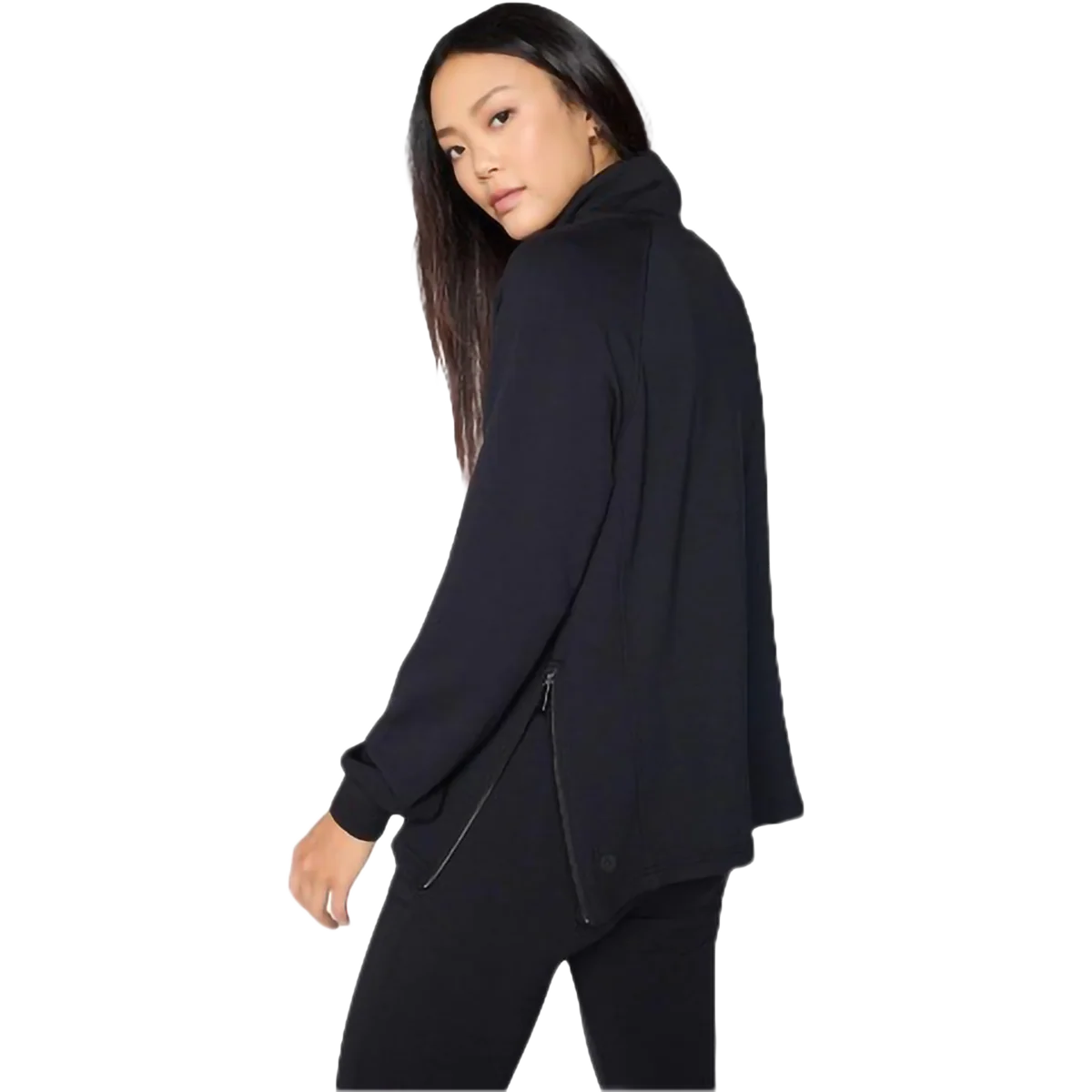 Women's Serenity Zip Mock Neck Pull Over - Onhollan