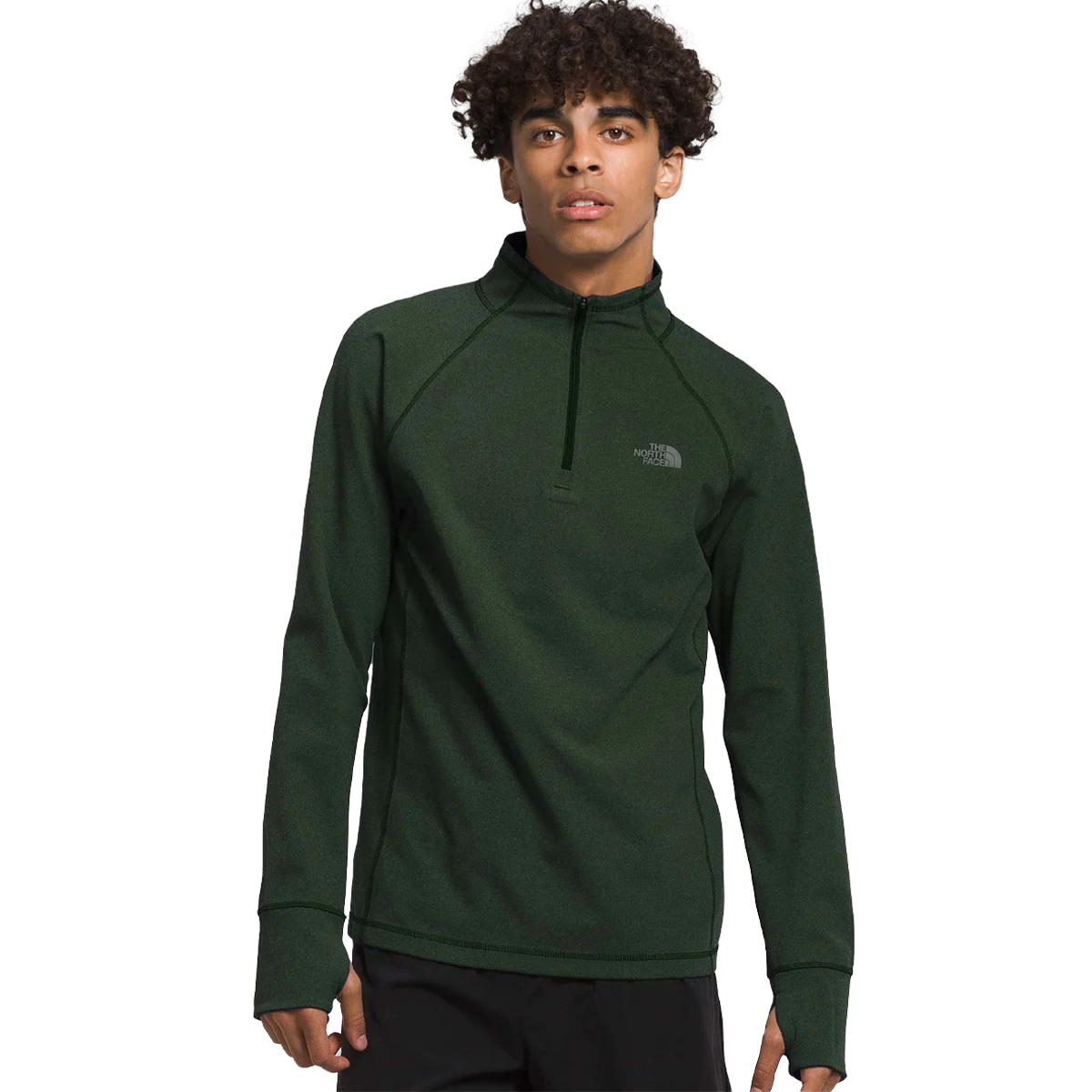 Men  s Winter Warm Essential Mock 1/4 Zip - Onhollan