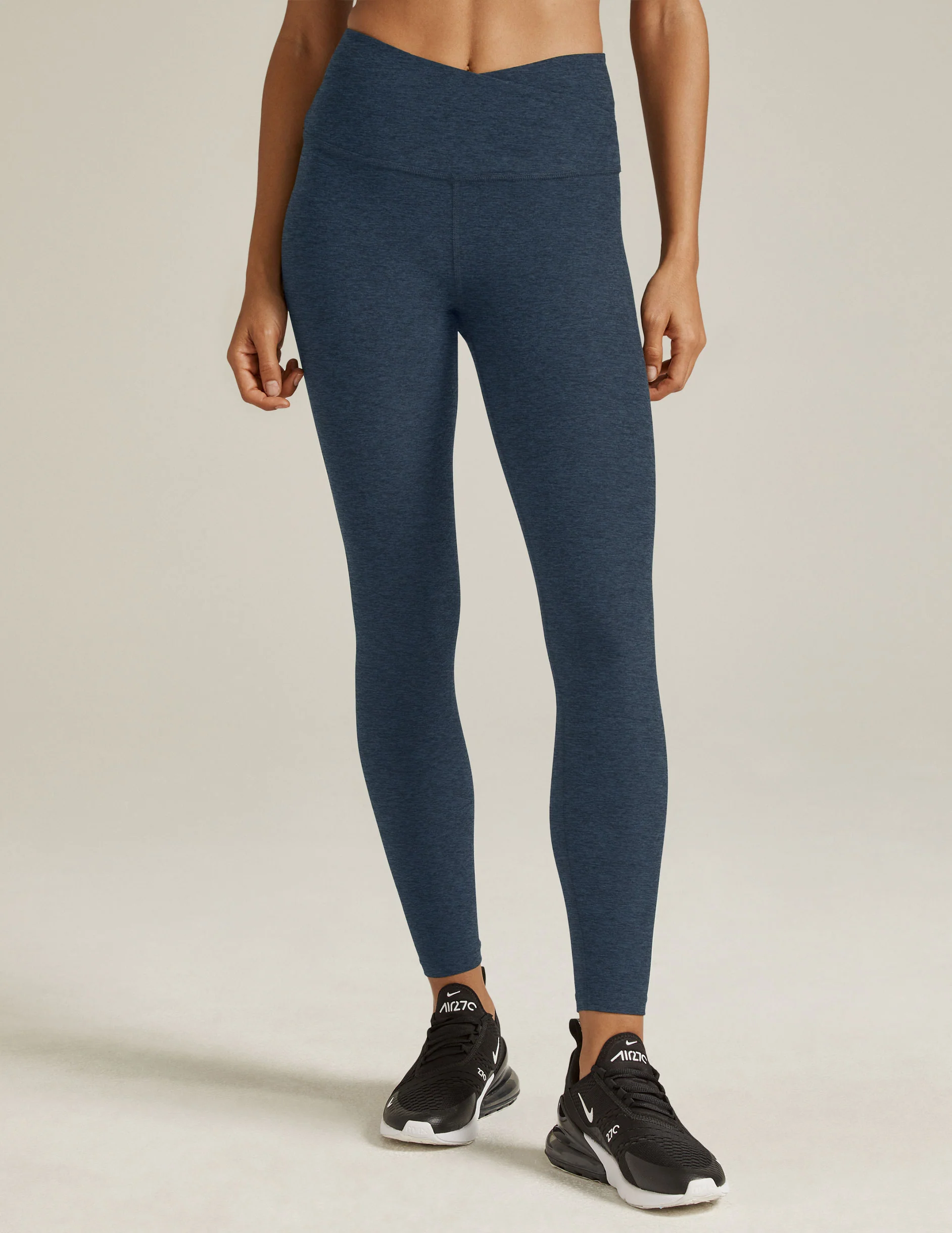 Spacedye At Your Leisure High Waisted Midi Legging - Onhollan