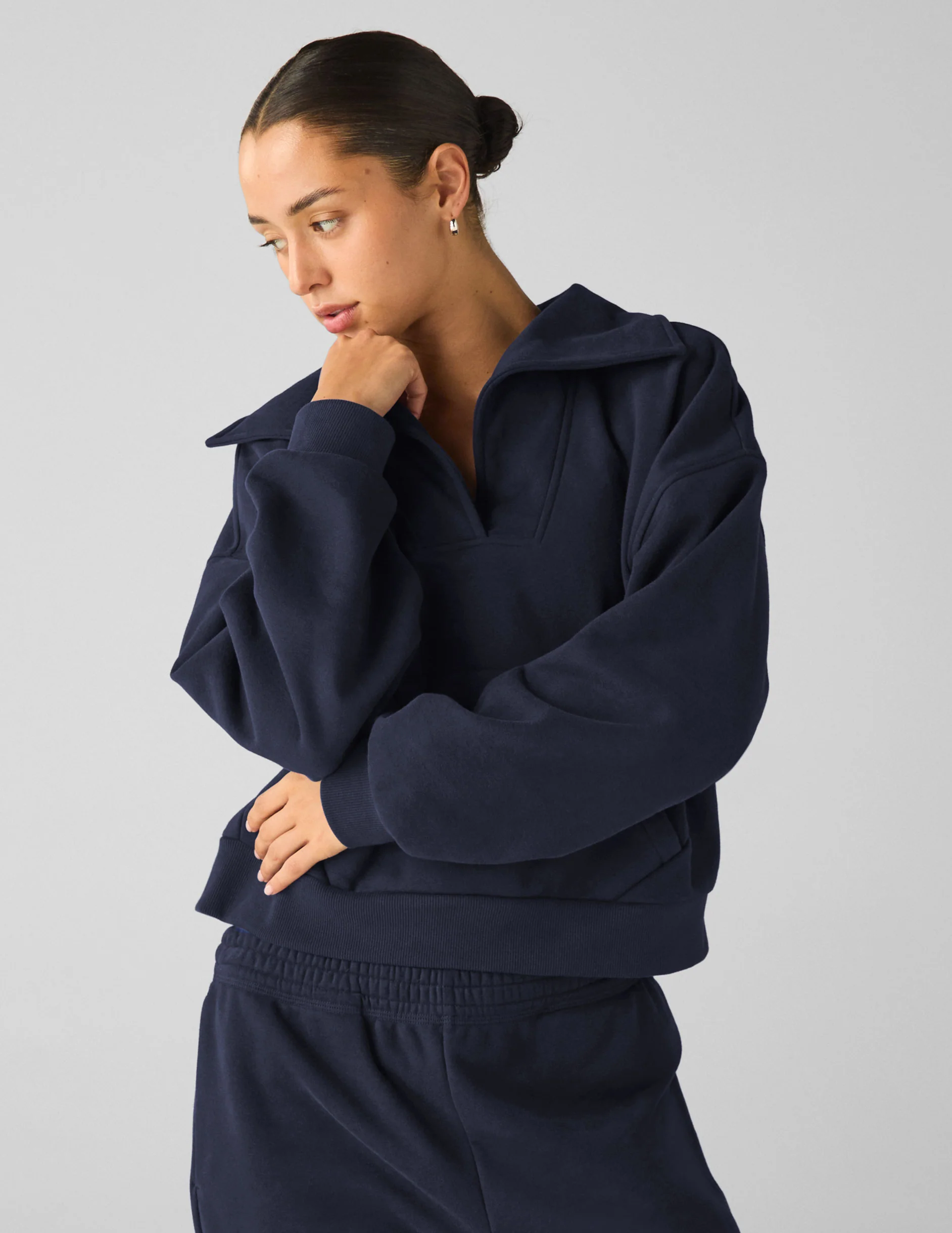 LuxeFleece Street Smart Pullover - Onhollan