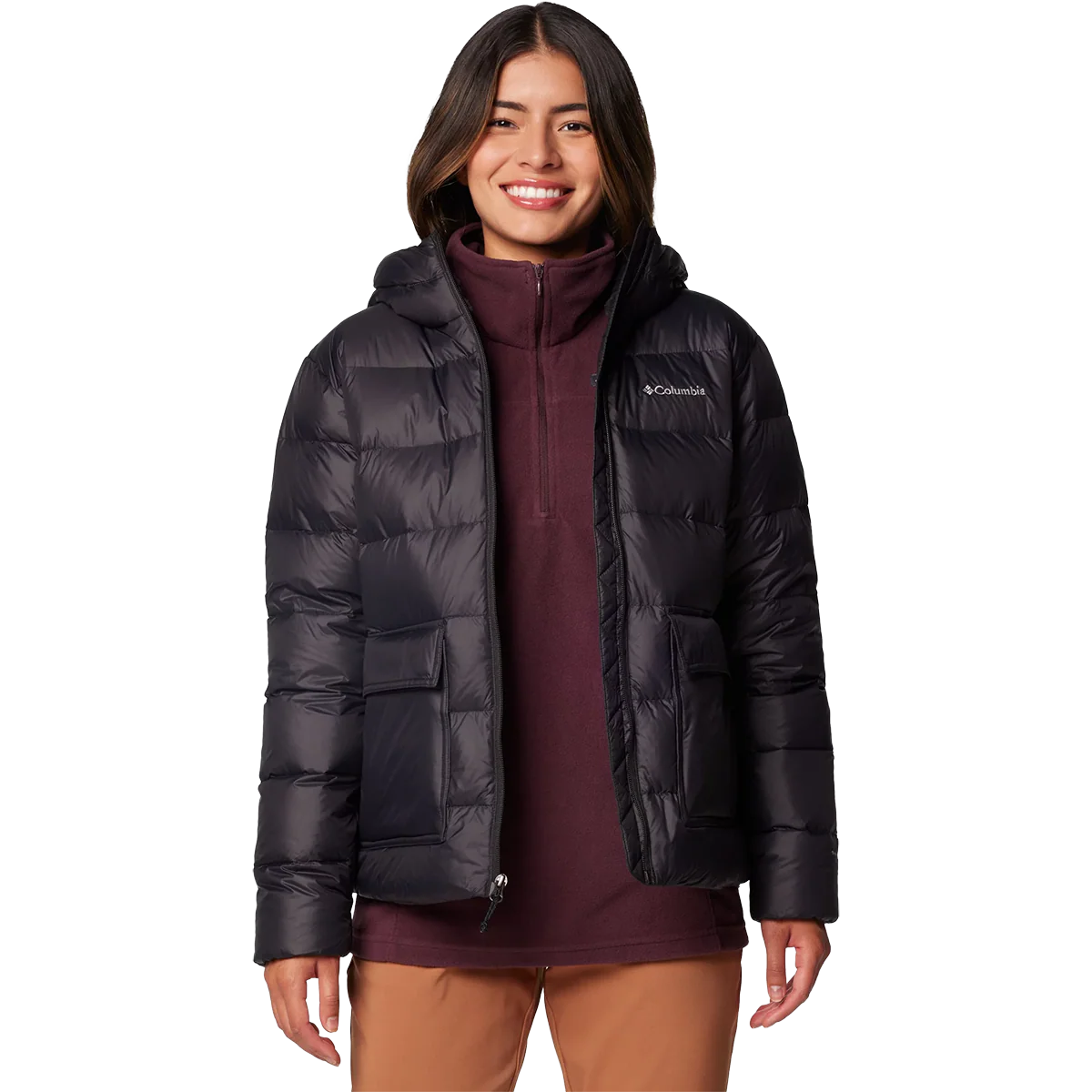 Women's Harmony Falls Hooded Down Jacket - Onhollan