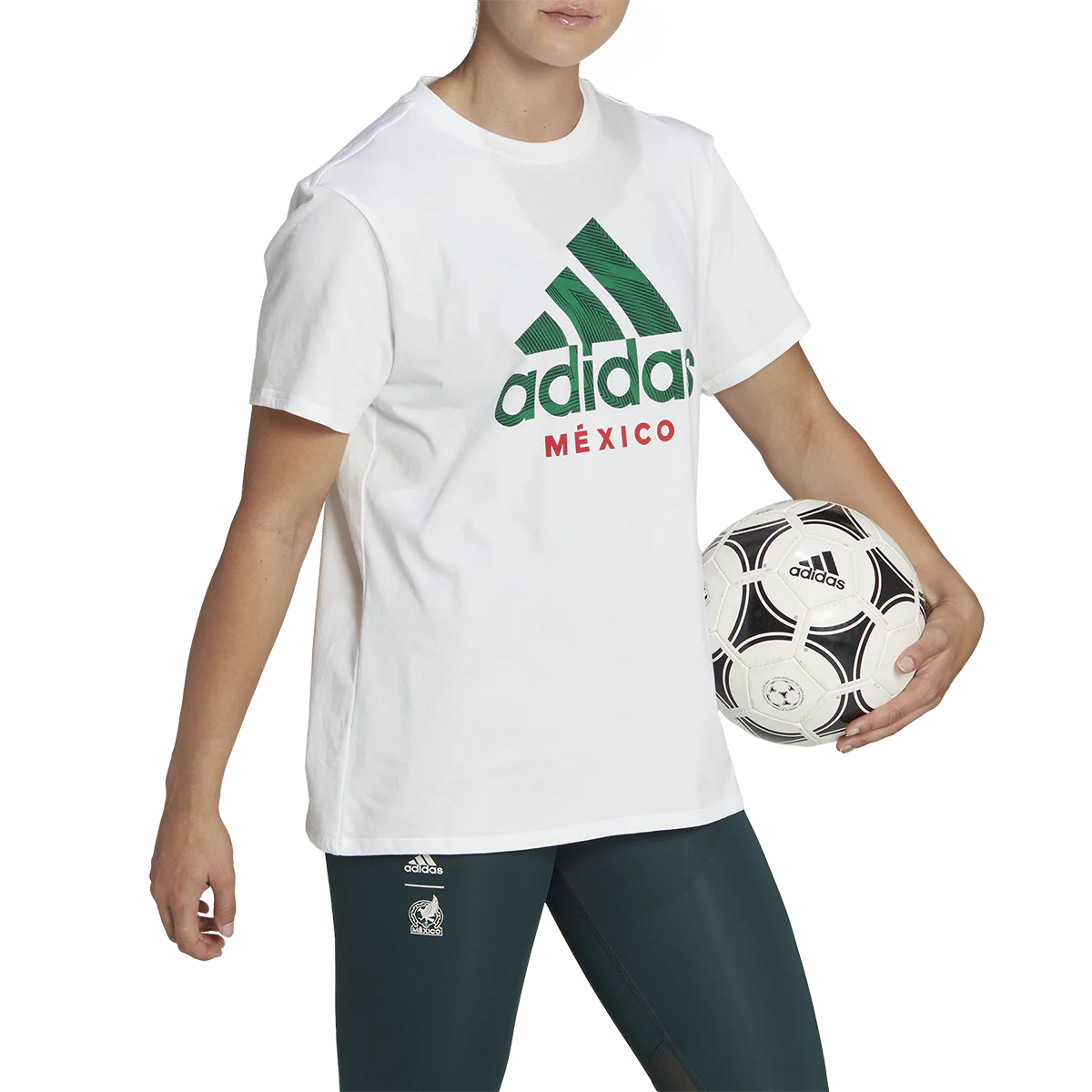 Women's Adidas Mexico Tee World Cup 2022 - Onhollan