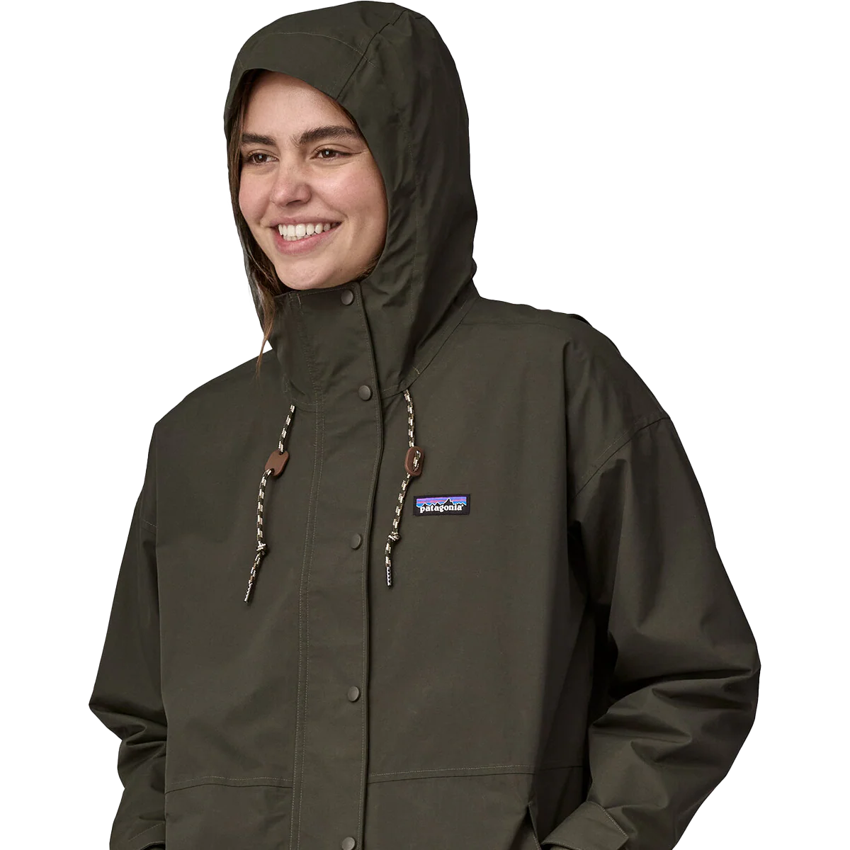 Women's Outdoor Everyday Rain Jacket - Onhollan